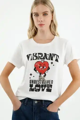 Tennis Camiseta con gráfico localizado crudo para mujer oferta
