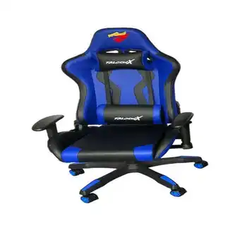 Éxito Silla gamer falcon x sd 205 negro azul oferta