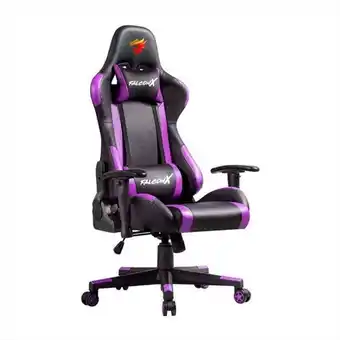 Éxito Silla gamer falconx ref sd 202 negra purpura oferta