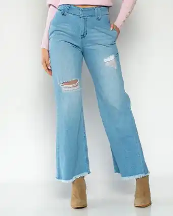 Kenzo Jeans Jean wide leg gold bella light oferta