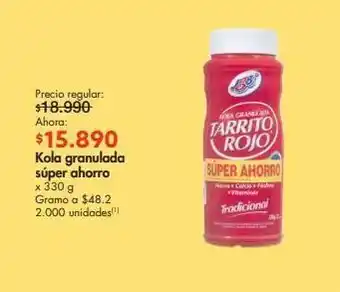 Metro Kola granulada súper ahorro x 330g oferta