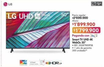 Metro Smart tv lg oferta