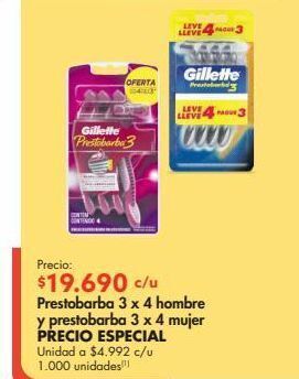 Metro Máquina de afeitar gillette oferta