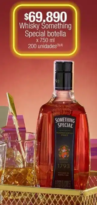 Jumbo Whisky something special botella x 750ml oferta