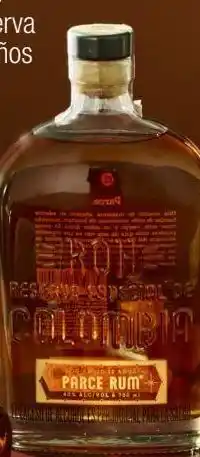 Jumbo Ron parce rum reserva especial añejo 12 años x 750ml oferta