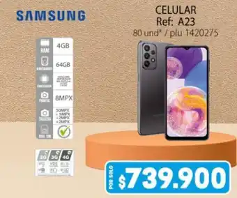 Colsubsidio SAMSUNG CELULAR Ref: A23 oferta