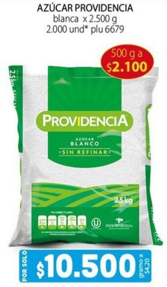 Colsubsidio AZÚCAR PROVIDENCIA blanca x 2.500 g oferta