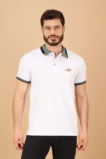 Surtitodo Polo para hombre color blanco ref: 003208 - kalor oferta