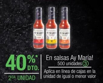 Jumbo En salsas Ay María! oferta