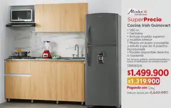 Easy Cocina Irish Guinovart 180 m oferta
