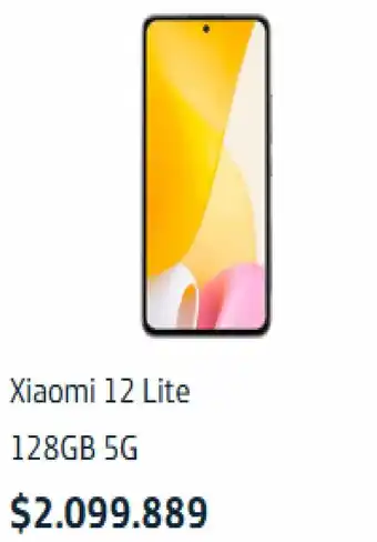 Movistar Xiaomi 12 Lite 5G 128GB oferta