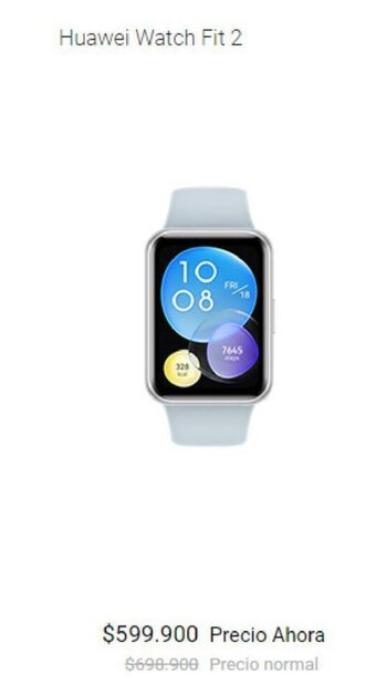 Claro Huawei Watch Fit 2 oferta