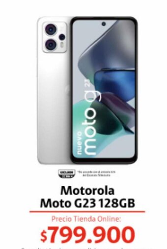 Claro Motorola Moto G23 128GB oferta