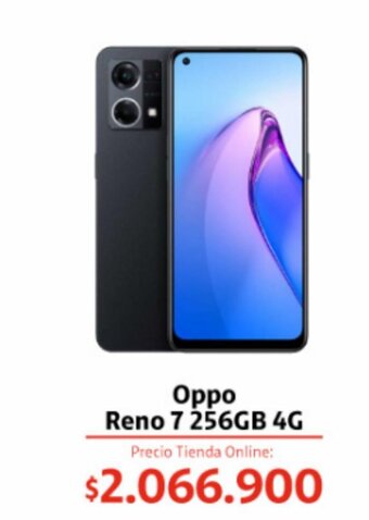 Claro Oppo Reno 7 256GB 4G oferta