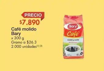 Metro Café molido bary x 300g oferta