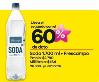 Éxito Soda 1.700 ml. • Frescampo oferta