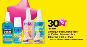 Éxito Enjuague bucal, baño seco, loción hembra o machos 130 g-150 g-60 g. • Puki oferta