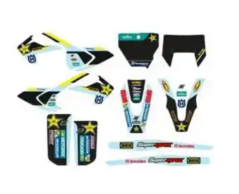 Auteco Kit de gráficos rockstar tc/te/fe/fc oferta