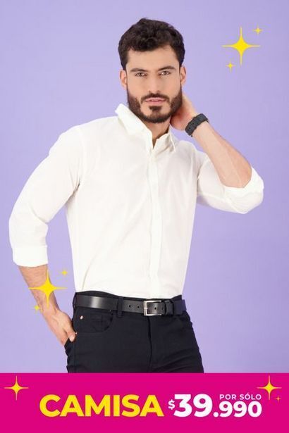 Surtitodo Camisa para hombre color beige ref: 104324 - e.u oferta
