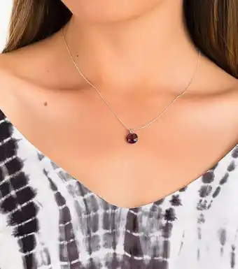 Celeste cadena plata derek