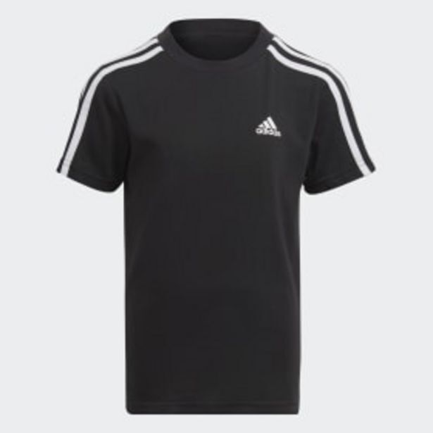 Adidas Camiseta essentials 3 rayas algodón oferta