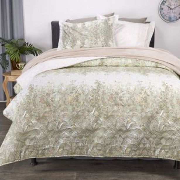 Brissa Cubrelecho microfibra estampado bosque oferta