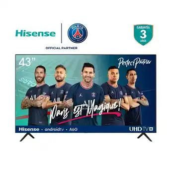 Falabella Televisor Hisense 43 Pulgadas 4K Ultra HD Smart TV oferta