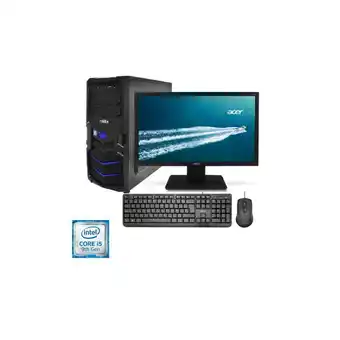 Falabella Computador pc asus core i5 9400 8gb 1tb 18.5" oferta