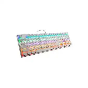 Falabella Teclado mecanico teclas redondas retroiluminado bl oferta
