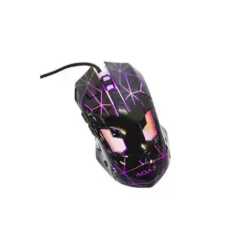 Falabella Mouse gamer k20 alambrico usb pc metalico colores oferta