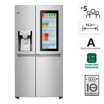 Falabella Nevecón LG Side by Side 592 lt Door in Door LS65SXNXANSCCLM oferta