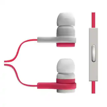 Falabella Audífono efectos sonido definidos cable plano rosa oferta