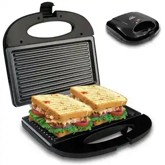 Falabella Sandwichera home elements 2 puestos negra oferta