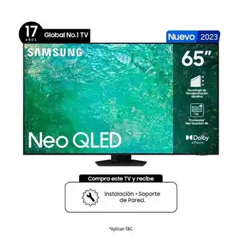 Olímpica Televisor samsung 65 pulgadas uhd 4k qled qn65qn85ca oferta