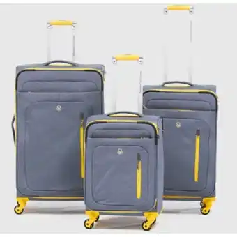 Linio Set de maletas blandas benetton trio oferta