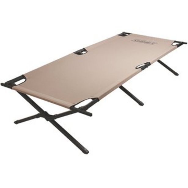 Linio Catre militar coleman cama plegable aluminio para camping oferta