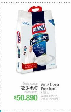 Jumbo Arroz diana premium x 10 kg oferta