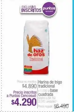 Jumbo Harina de trigo tradicional x 1.000 g oferta