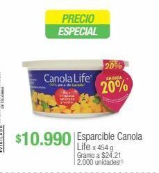 Jumbo Esparcible canola life x 454 g oferta