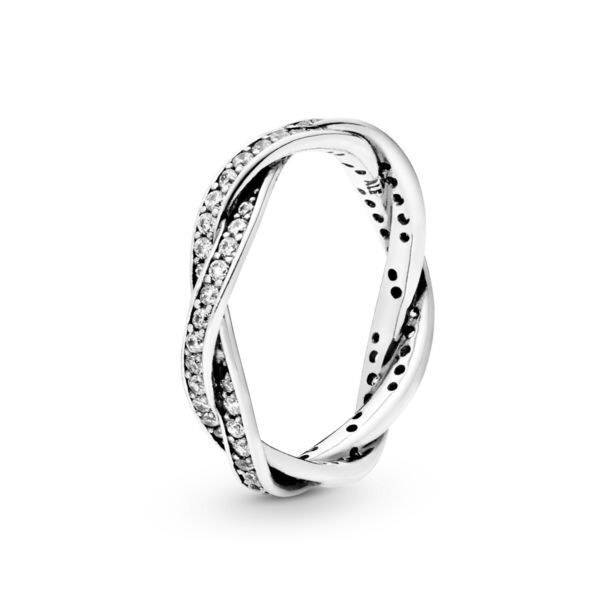 Pandora Anillo trenzado reluciente oferta