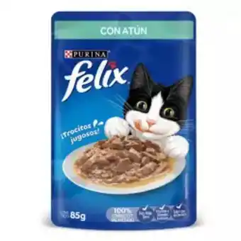 Home Sentry Alimento humedo gato felix 85 gr atun salsa 12370074 oferta