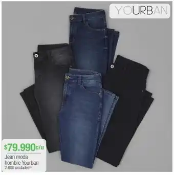 Jumbo Jean moda hombre yourban oferta