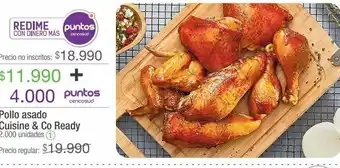 Jumbo Pollo asado cuisine & co oferta