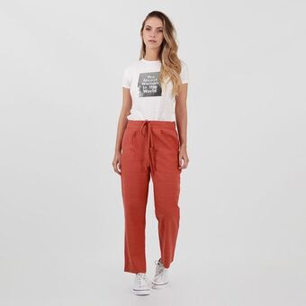 Fuera de Serie Pantalon tiro alto bota recta oferta