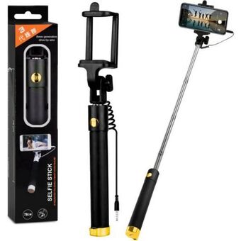 Falabella Palo de selfie 78cm selfie stick negro oferta