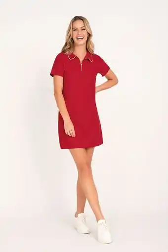 Pacífika Vestido corto rojo oferta
