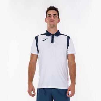 Joma Polo manga corta hombre championship v blanco marino oferta