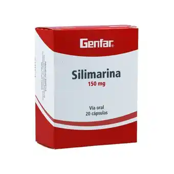 Farmacia San Jorge Silimarina 150 mg 20 capsulas genfar oferta