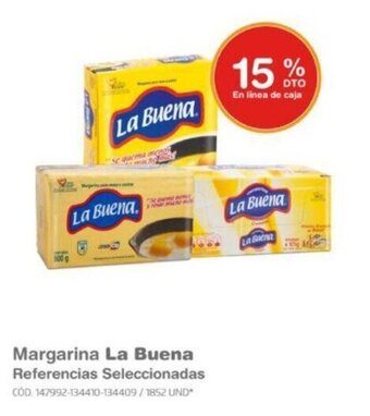 Makro Margarina La Buena Referencias Seleccionadas oferta