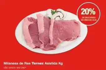 Makro Milanesa de Res Ternez Asistida Kg oferta